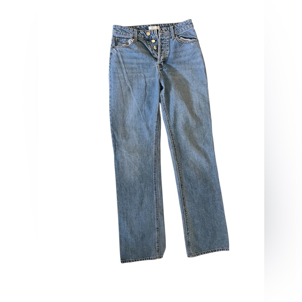 H & M light blue bootcut jeans size 4
